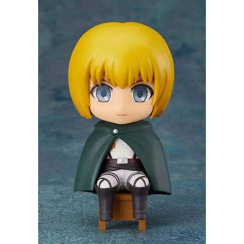 Chibi Armin Arlert Nendoroid Swacchao! figur med blont hår och blå ögon