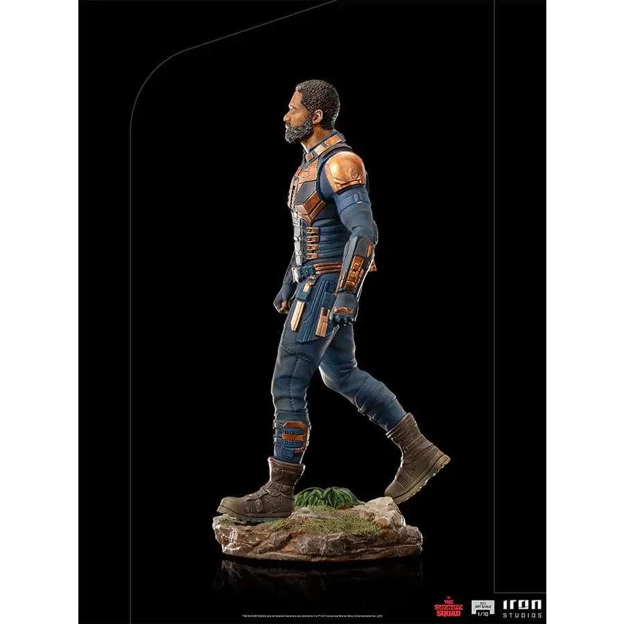 Iron Studios Bloodsport 1/10 BDS Art Scale statue i blå-brons rustning