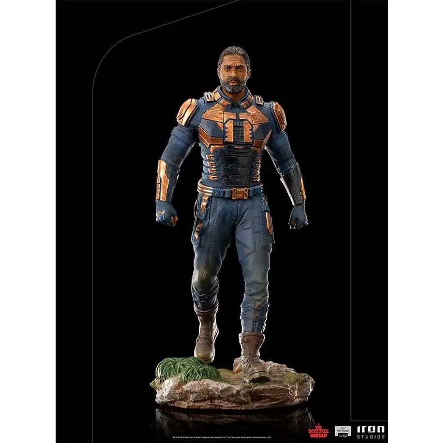 Bloodsport från The Suicide Squad, 1:10 BDS Art Scale-statue i blå och bronsrustning