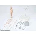 Beige ledad docka med ledade lemmar i BODY CHAN Kentaro Yabuki Orange DX Set