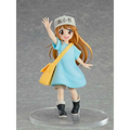 Cells at Work! Platelet figurine: glad anime girl med orange hår i blå klänning