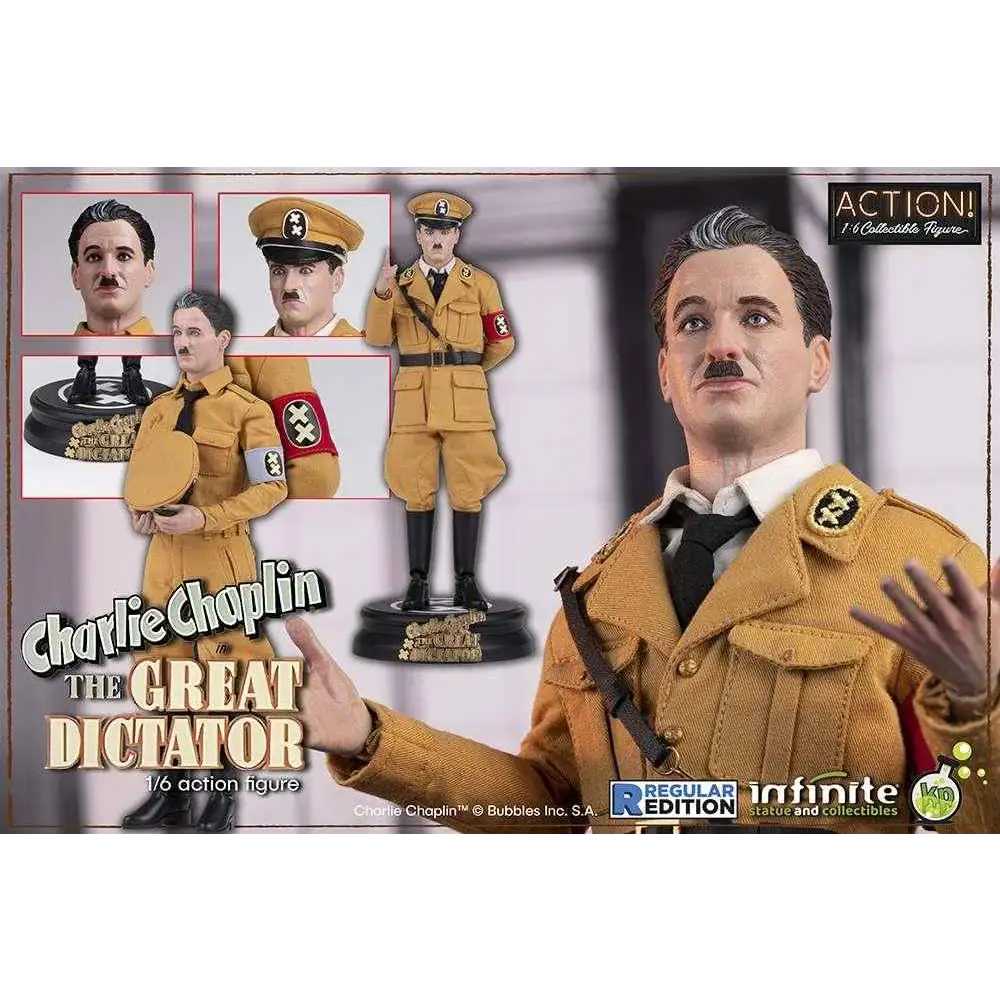 Charlie Chaplin som den store diktatorn, 1/6 actionfigur i uniform