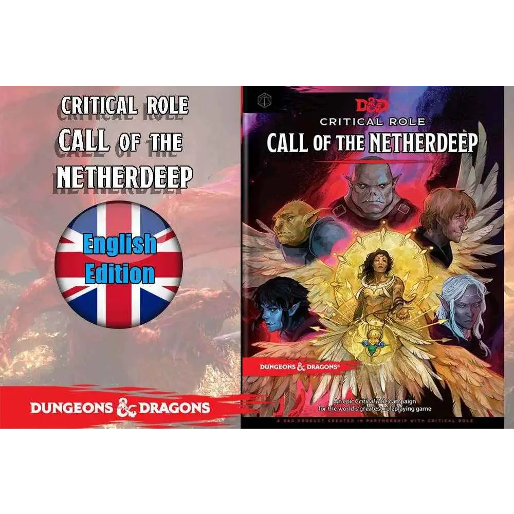 Omslag till Critical Role: Call of the Netherdeep D&D-kampanjbok