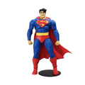 Röd och blå Superman-actionfigur med gul bälte på svart bas, Dark Knight Returns byggsats