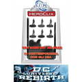 DC Rebirth Fast Forces Justice League-set med svarta silhuettminiatyrer