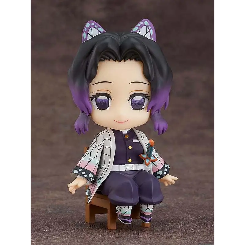 Chibi Tanjiro Kamado-figur i Shinobu Nendoroid Swacchao-stil, Demon Slayer