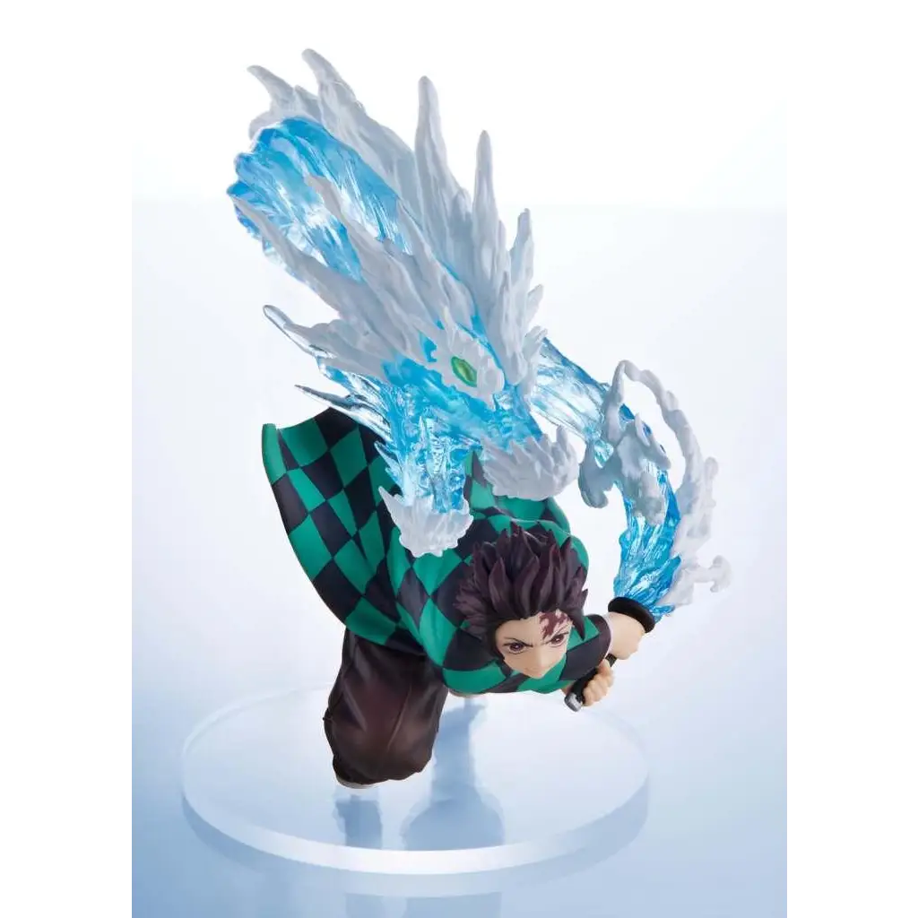 Demon Slayer Tanjiro Kamado figurine med iseffekter