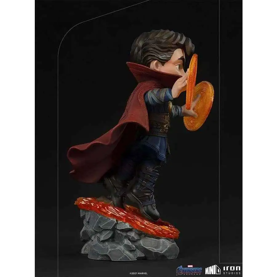 Chibi Dr. Strange-statyn från Avengers: Endgame, MiniCo, Iron Studios