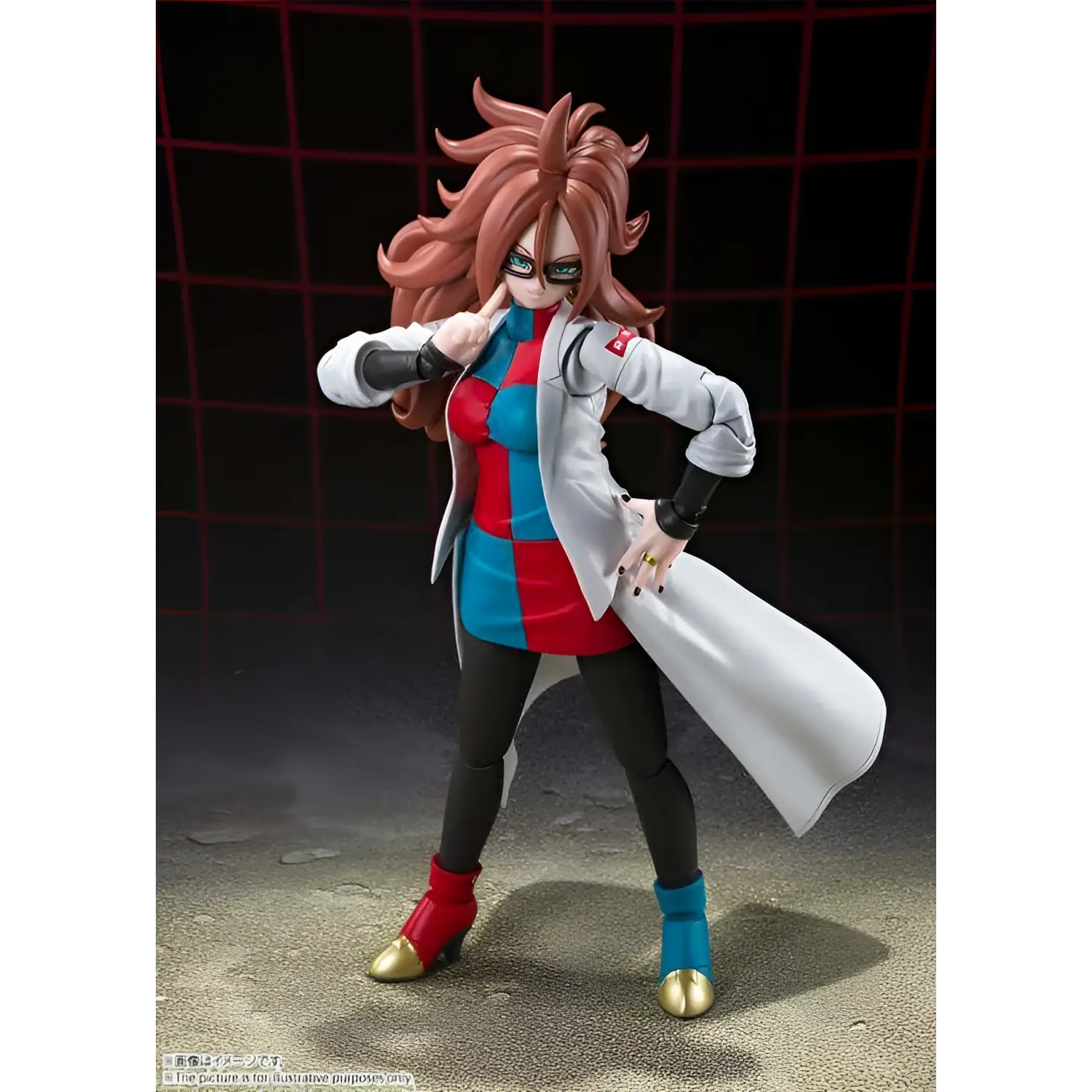 S.h.figuarts Android 18 i labbrock, Dragon Ball Android 21 Lab
