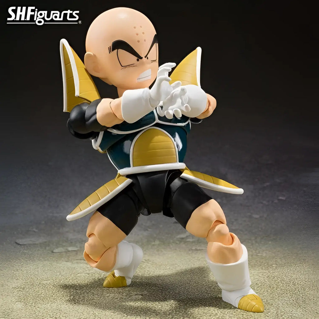 SH Figuarts Krillin i stridsposition från Dragon Ball Z