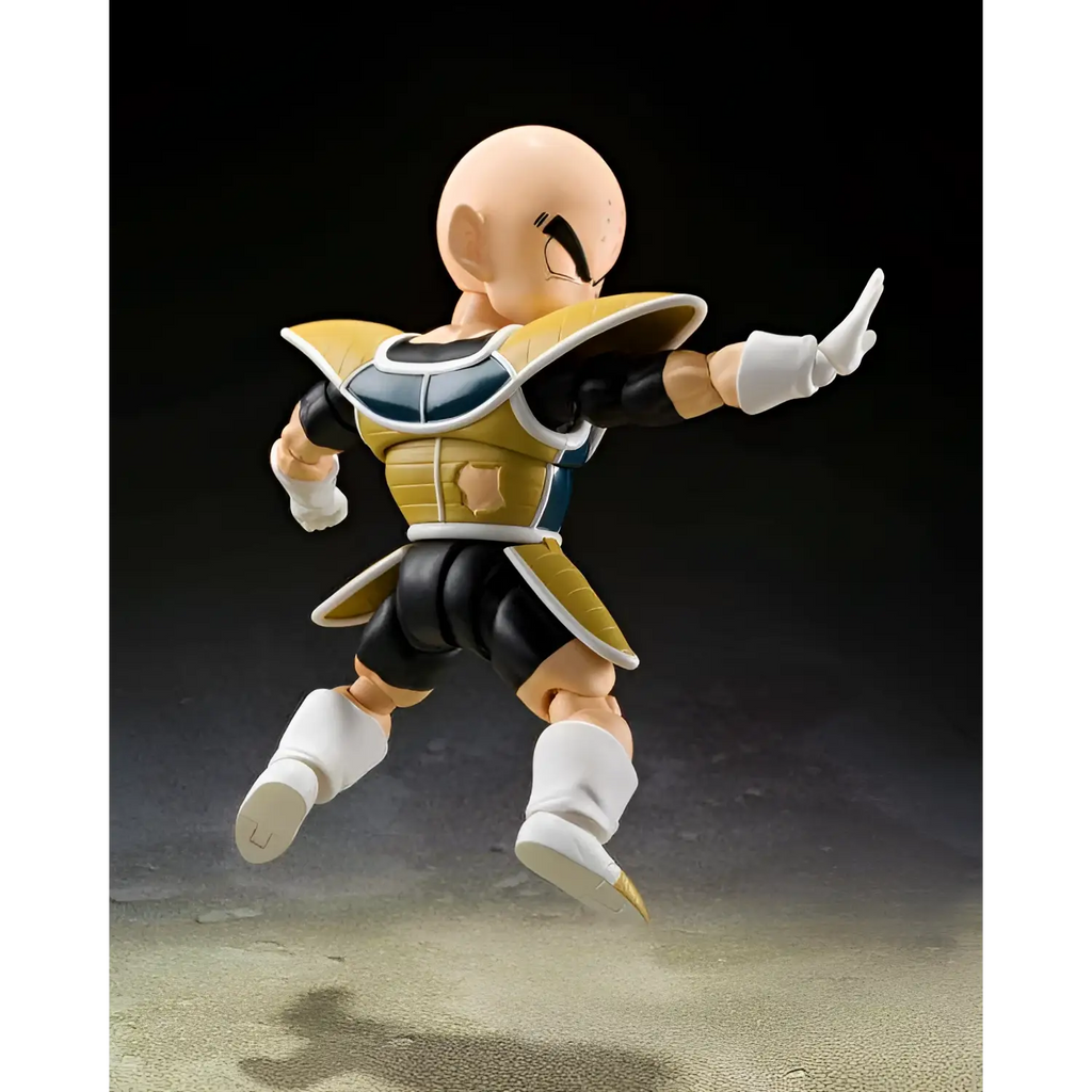 Krillin i stridsställningen SH Figuarts actionfigur från Dragon Ball Z