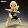 SH Figuarts Krillin action figure från Dragon Ball Z i stridspose