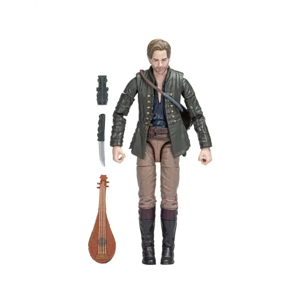 Detaljerad Edgin actionfigur från Dungeons & Dragons i perioddräkt