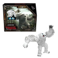 Vit figur av vit owlbear från Dungeons & Dragons Golden Archive
