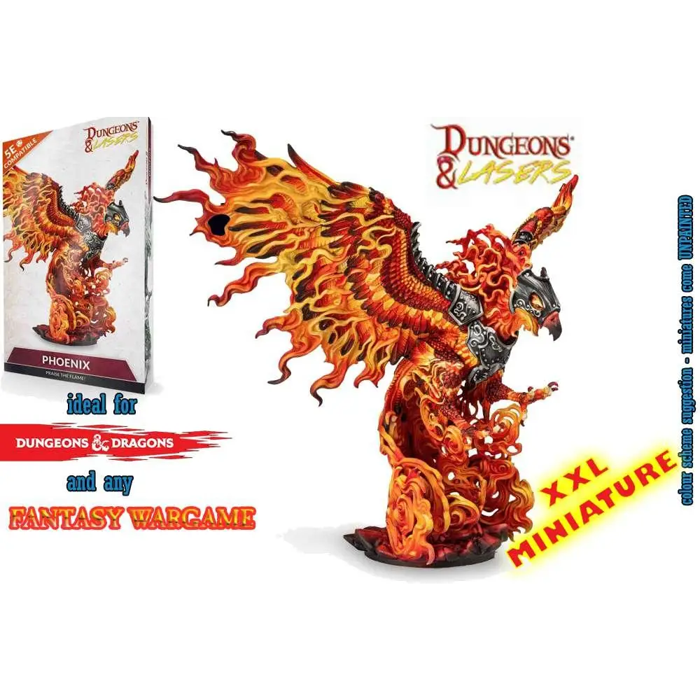 Dungeons & Lasers Phoenix Miniatyrset - Robotto