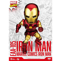 Chibi-stil Iron Man-figur i röd och guld med klassisk Marvel-design