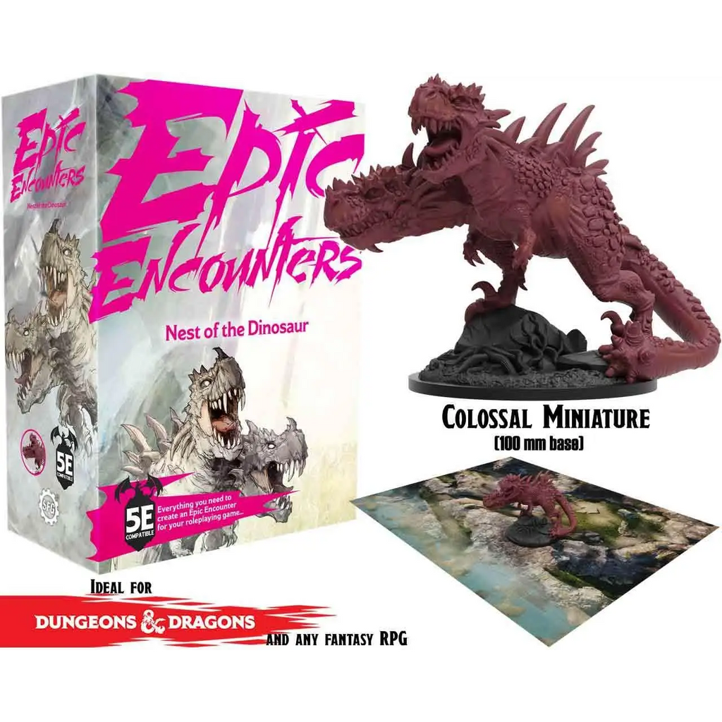 Epic Encounters: Nest of the Dinosaur - Dungeons & Dragons 5E - Robotto