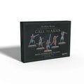 Svart låda med Elder Scrolls Call to Arms Stormcloak-resinset, fem resinfigurer