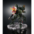 Evangelion 3.0+1.0 EVA-02 NXEdge figur med grön och röd rustad robot på klar bas