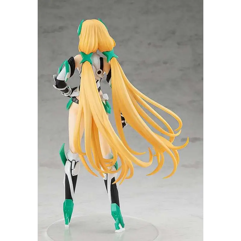 Detaljerad figur av Angela Balzac från Expelled from Paradise med långt guldigt hår