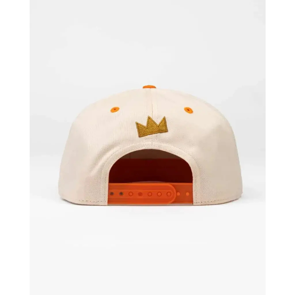 Fall Guys Vit Snapback i Hållbart Material - Robotto