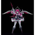 Fate/Grand Order Mecha Eli-chan HAGANE WORKS figur med rosa hår och silver-svart rustning