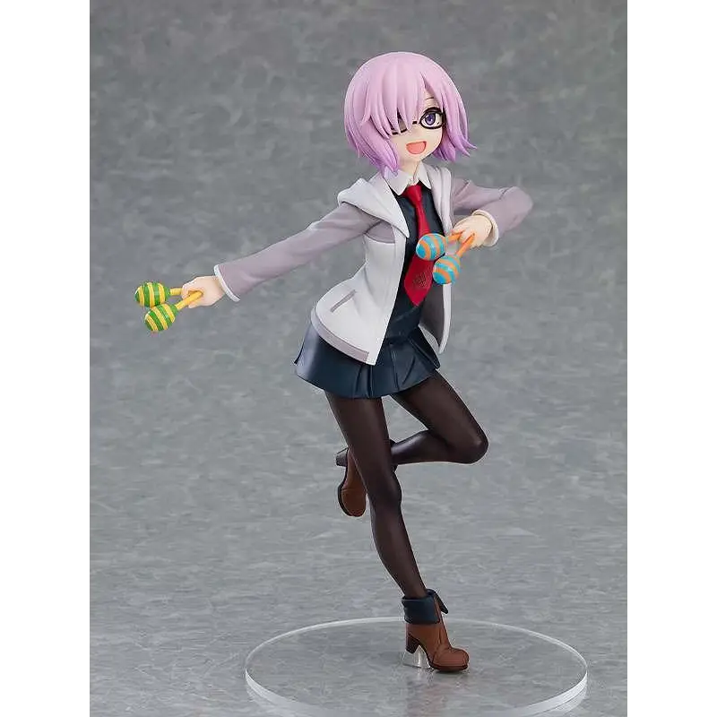 Fate/Grand Carnival Mash Kyrielight POP UP PARADE PVC-figur med lila hår och maracas