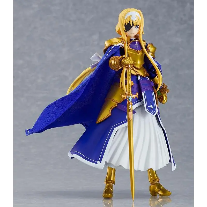Guld- och blå rustad Figma Alice Synthesis Thirty-figur från Sword Art Online
