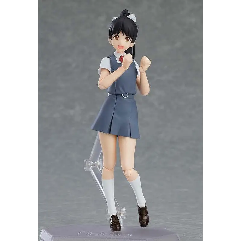 Figma Ren Hazuki figurine från Love Live! Superstar!! i skoluniform