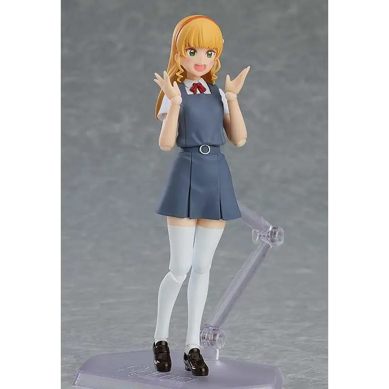 Figma Sumire Heanna figurin från Love Live! Superstar!!, blond anime-tjej i blå skoluniform