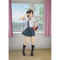 Detaljerad figur av Miyamoto Hikari från FiguartsZERO Summer Lesson i skoluniform