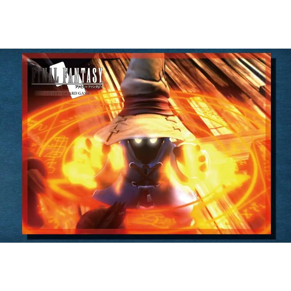 Vivi Ornitier Final Fantasy IX-kort med mörk trollkarl i orange cirkel