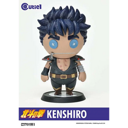 Blåhårig chibi-stil Kenshiro-figur från Fist of the North Star av Cutie