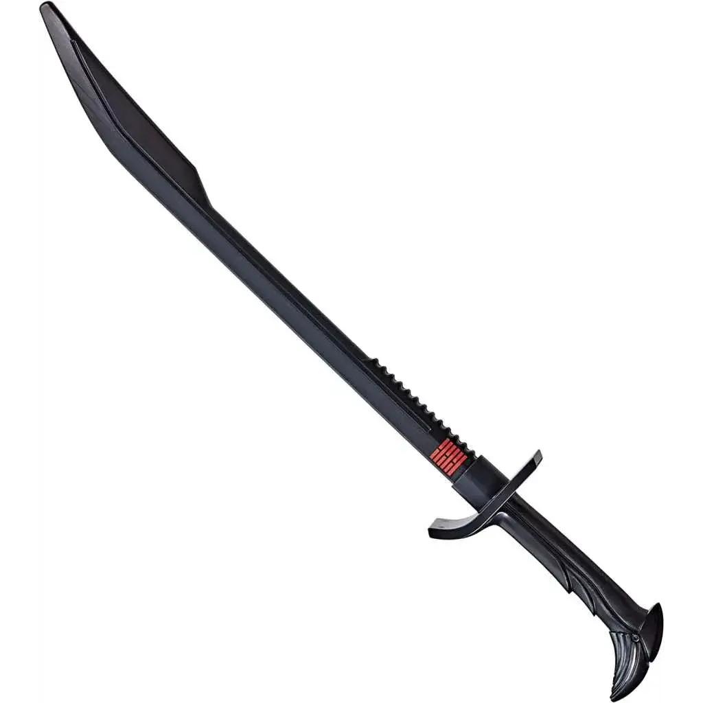Svart plast G.I. Joe Snake Eyes katana replika från Fortnite