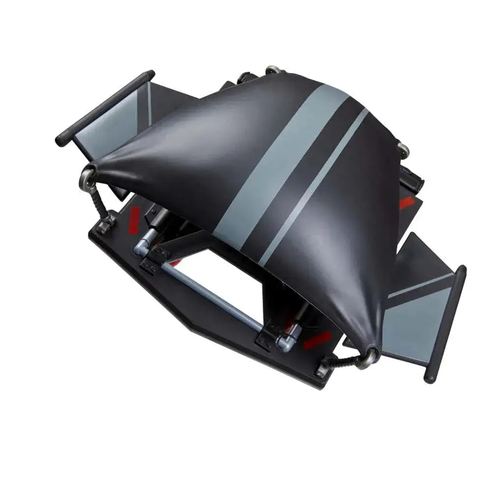 Svart och grå Fortnite Glider Downshift AF racingbilsmodell, 15 cm, aerodynamisk design