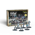 Fallout: Wasteland Warfare järnvägskärna låda med sex 32 mm miniatyrer