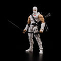 Vit Storm Shadow G.I. Joe actionfigur i vit med mask och taktikdräkt