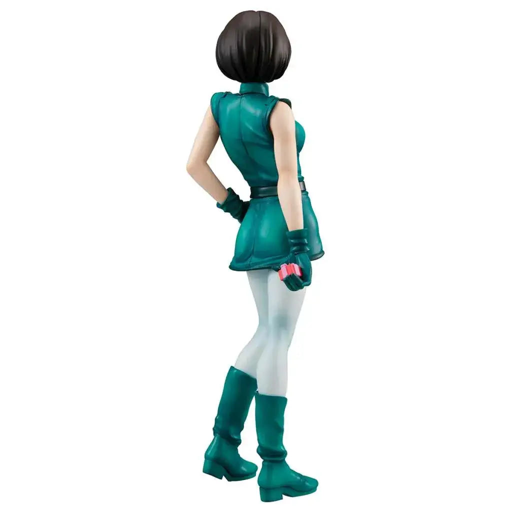 Teal Emma Sheen GGG Z Gundam PVC-statyett med kort svart hår