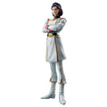 Detaljerad figur av Paptimus Scirocco från Ggg Z Gundam, lila hår, grå uniform med guld och rött