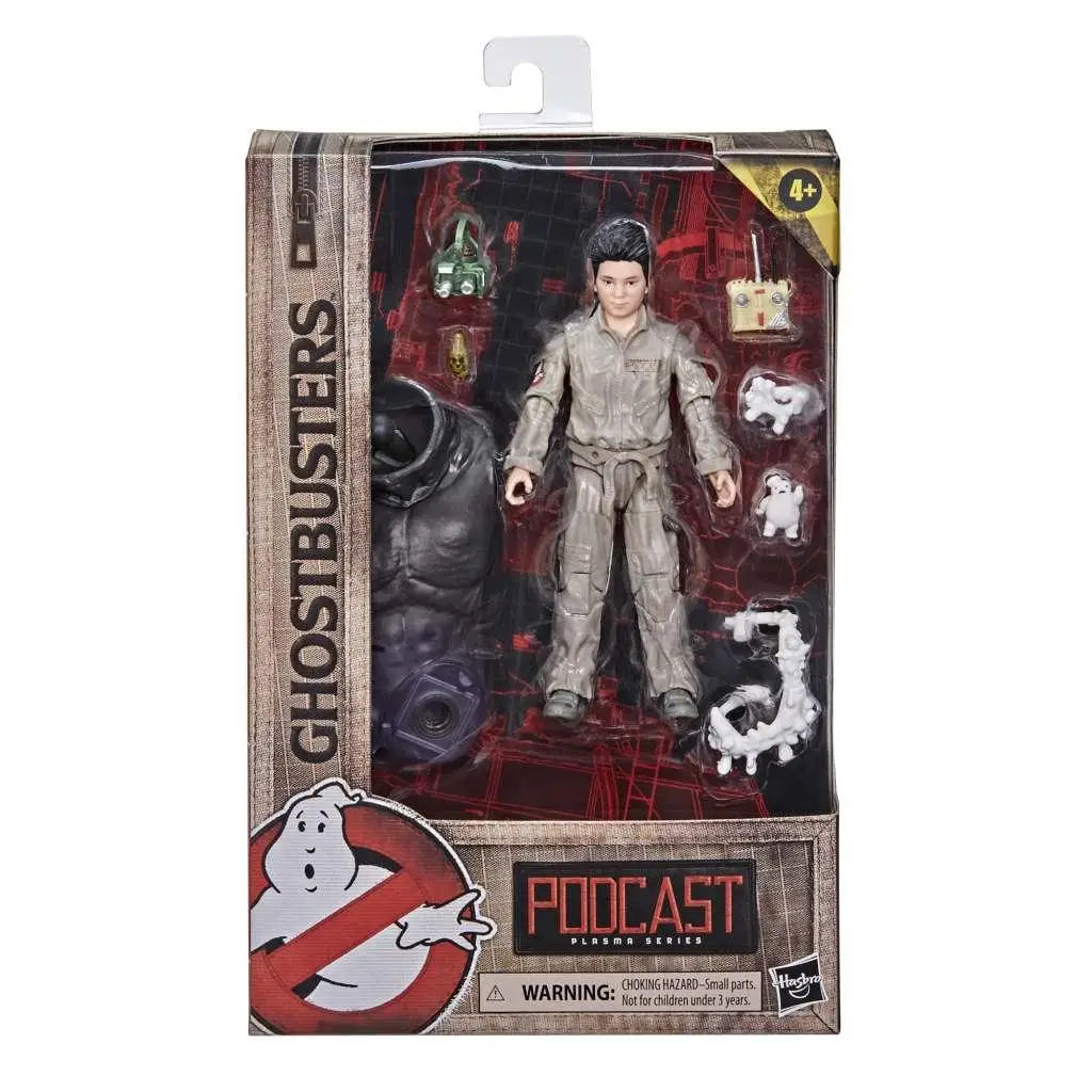 Ghostbusters Afterlife Plasma Series actionfigur i grå uniform med tillbehör
