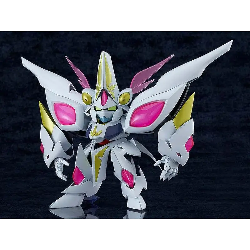 Vit Granbelm White Lily Moderoid MK plastmodell i vit, rosa och guld