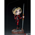 Chibi Harley Quinn från Suicide Squad MiniCo av Iron Studios med spjut