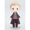Chibi-figur av Draco Malfoy i Slytherin-robe, blond hår och grön-silver randig slips