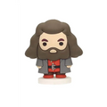 Chibi Hagrid gummifigur i mini format, brun med skägg och grå kappa