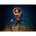 Chibi-figur av Ron Weasley med trollstav, snigel och bas