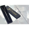 Silvern Harry Potter trollstav halsband med detaljer och kedja i Diagon Alley-box