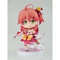 Chibi Nendoroid-figur av Hololive Sakura Miko i kimono med katt