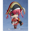 Chibi Houshou Marine Nendoroid figurin från Hololive, piratflicka med rosa hår