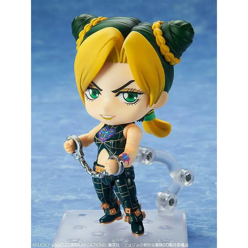 Chibi Nendoroid-figur av Jolyne Cujoh från JoJos Bizarre Adventure