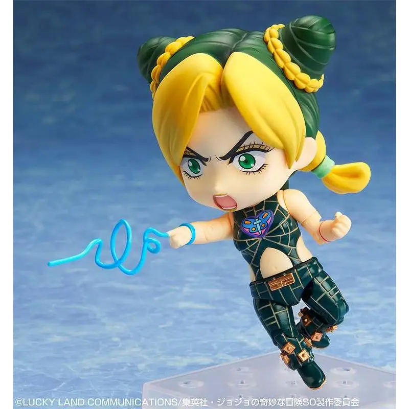 Chibi Nendoroid-figur av Jolyne Cujoh från JoJos Bizarre Adventure